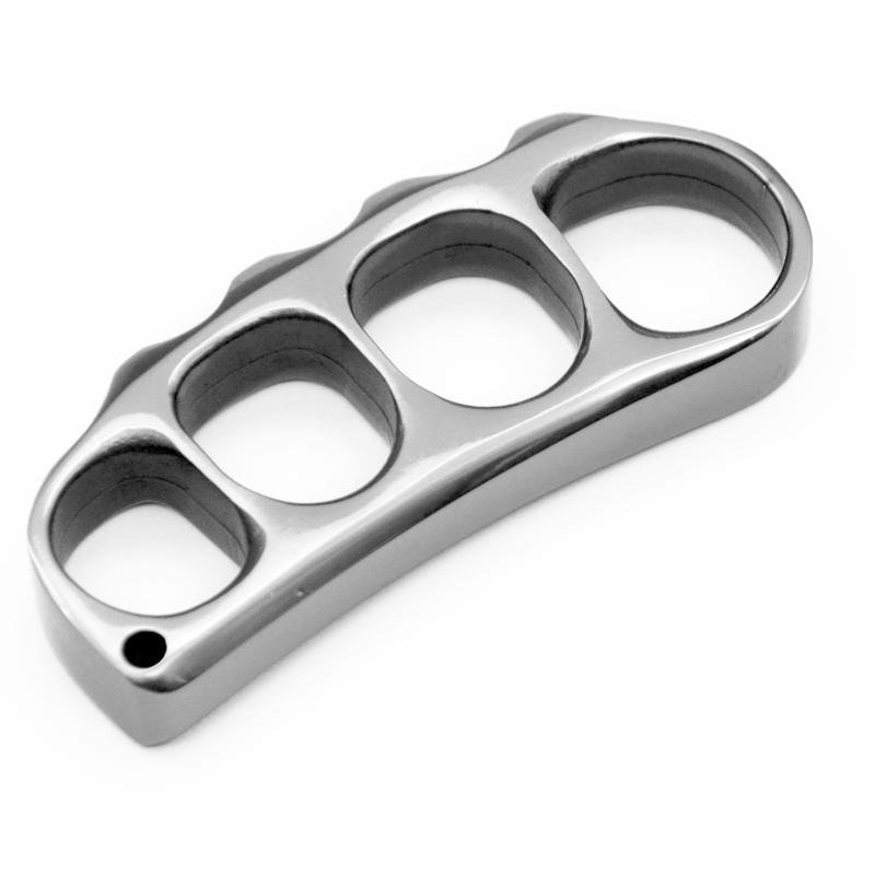 Stainless Steel Four Finger Knuckles – 304 with Mirror Finish EDC Self Defense variant image