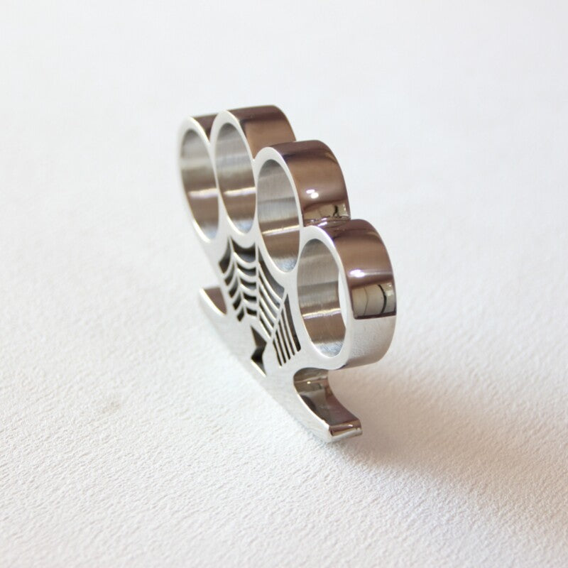 Stainless Steel Four Finger Knuckles for Alternative Styling, Collecting, And Everyday detail image