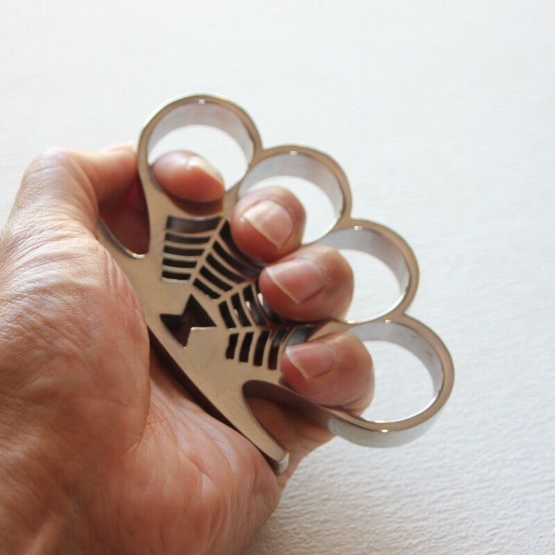Stainless Steel Four Finger Knuckles for Alternative Styling, Collecting, And Everyday detail image - detail view 4
