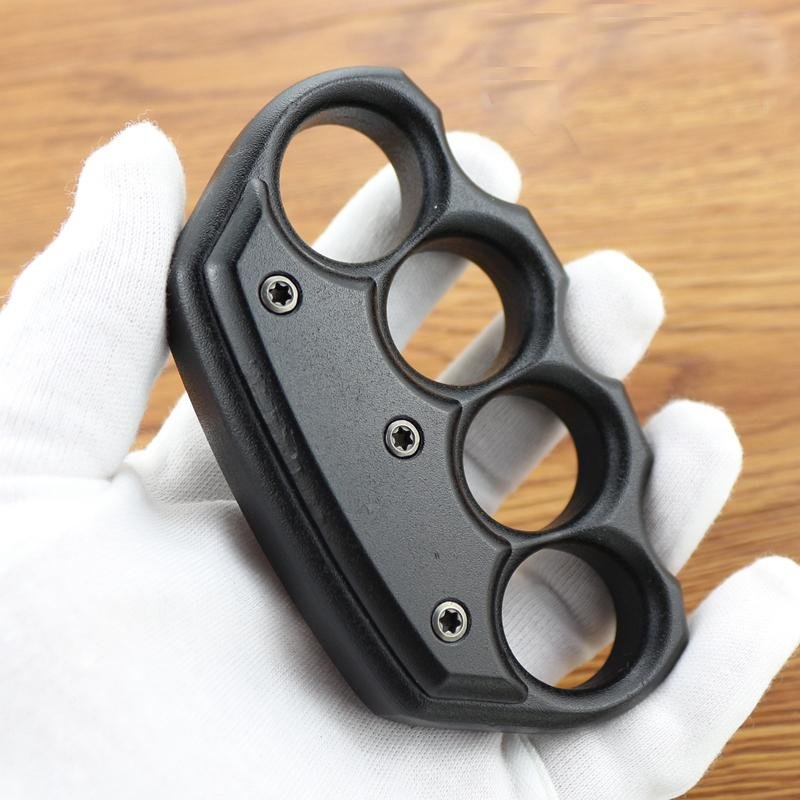Stainless Steel Four Finger Knuckles – Paperweight with 24mm Ultra-Thick detail image