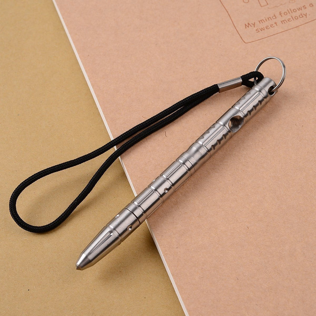 Stainless Steel Glass Breaker Tactical Pen – 304 with Push Dagger Transformer Tungsten detail image - detail view 3