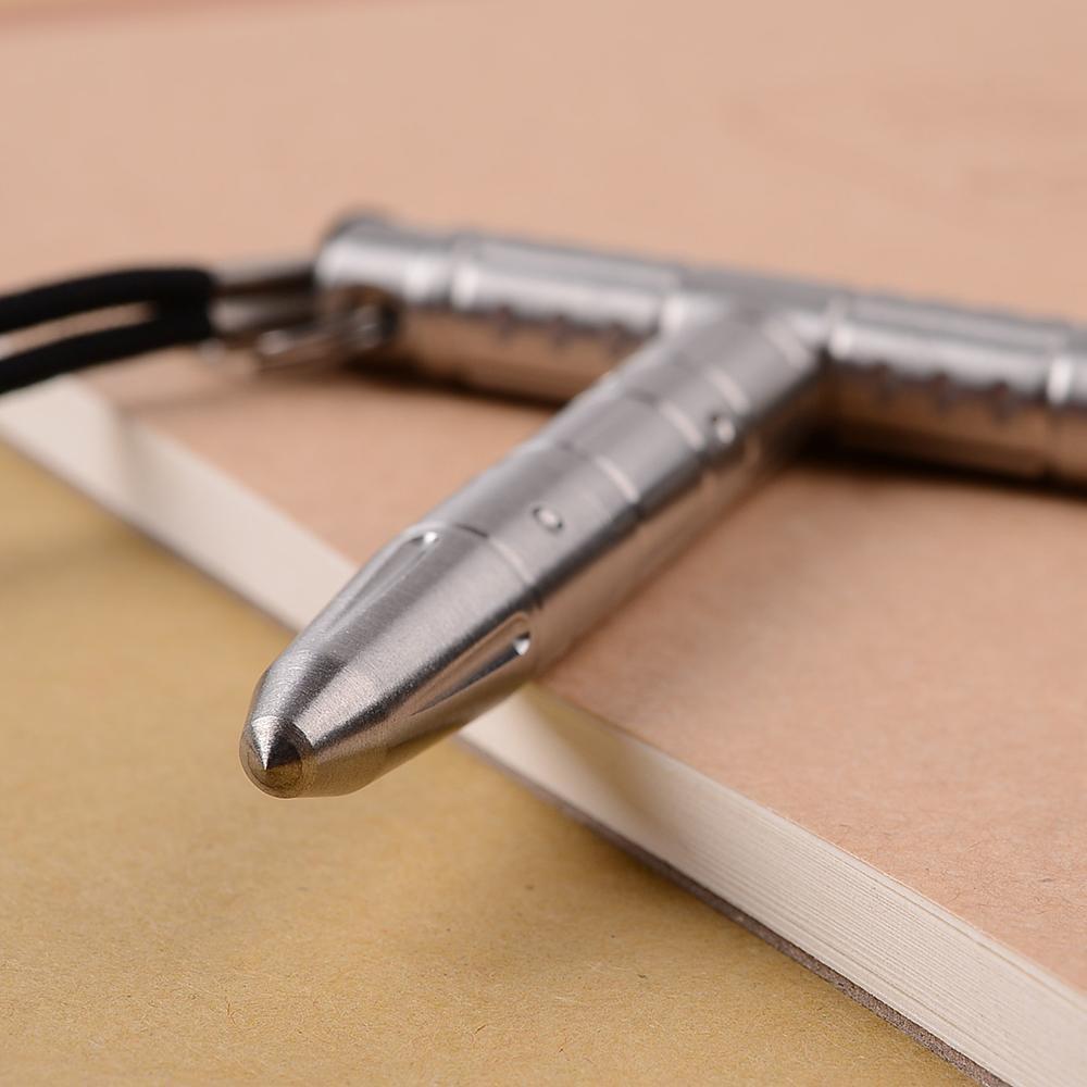 Stainless Steel Glass Breaker Tactical Pen – 304 with Push Dagger Transformer Tungsten detail image - detail view 5