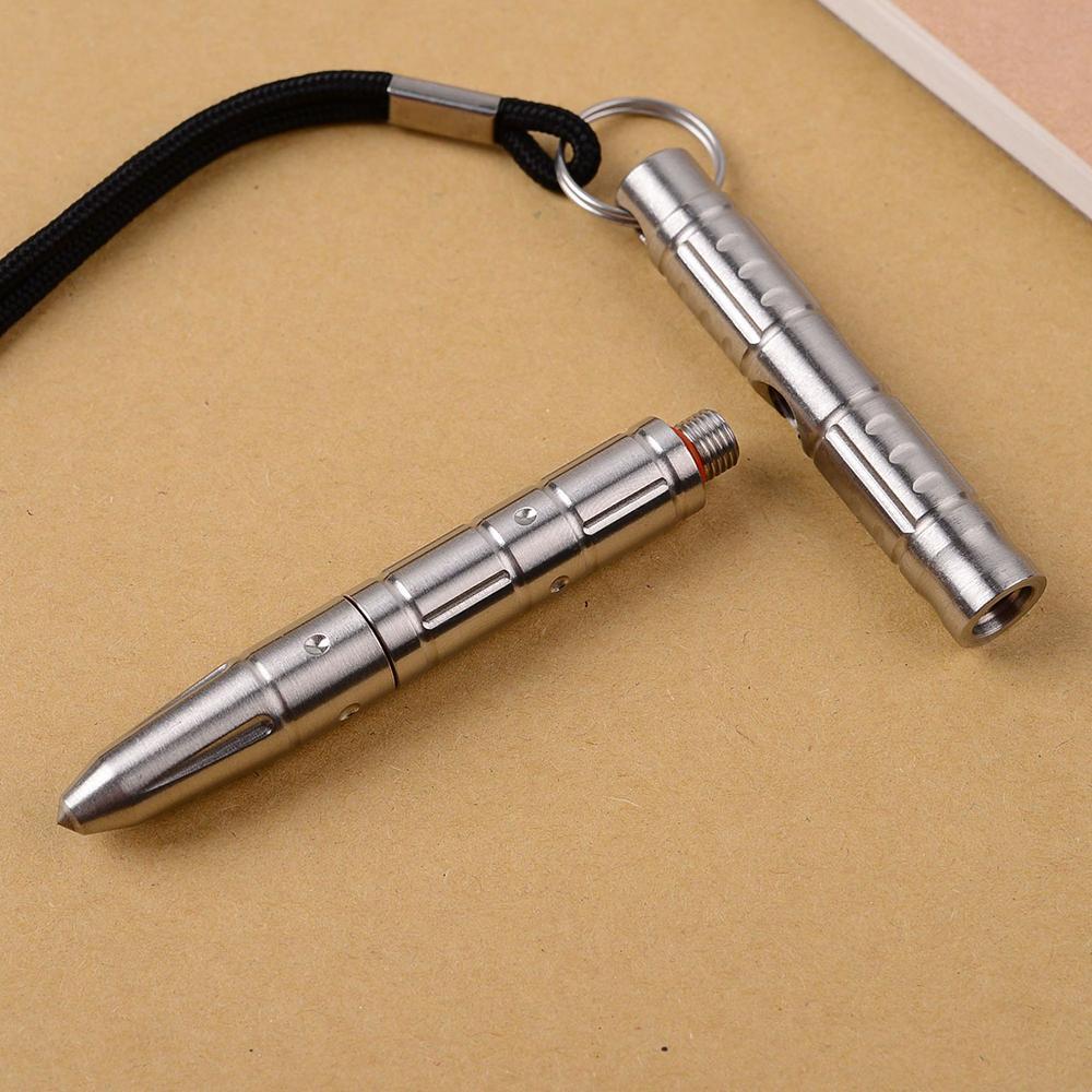 Stainless Steel Glass Breaker Tactical Pen – 304 with Push Dagger Transformer Tungsten detail image - detail view 6