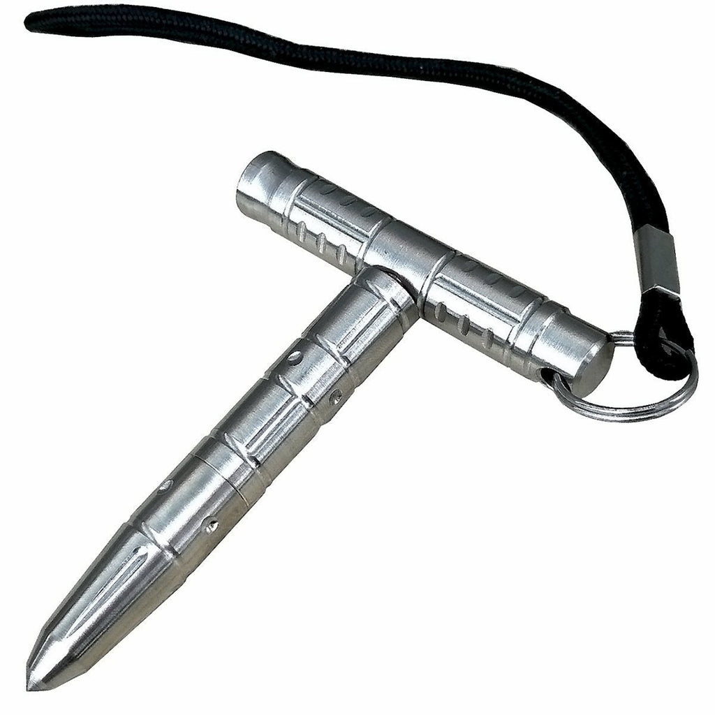 Stainless Steel Glass Breaker Tactical Pen – 304 with Push Dagger Transformer Tungsten product image
