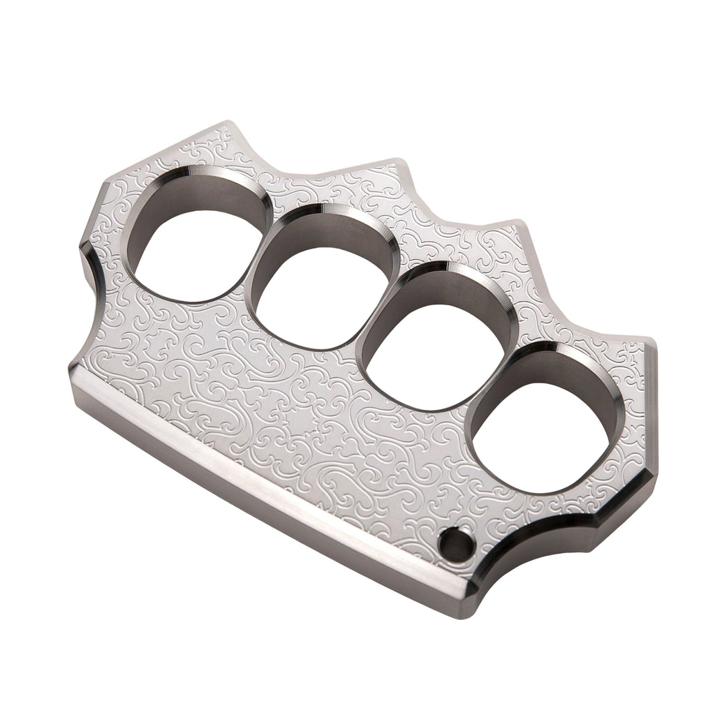 Stainless Steel Knuckles – 304 Black Wukong with Chinese Traditional Engraving 15mm product image