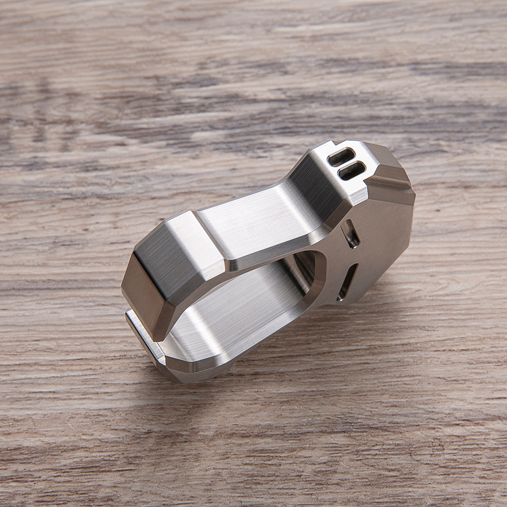 Stainless Steel Knuckles – 304 Tuning Fork Single EDC with Musical Self Defense Ring detail image - detail view 6