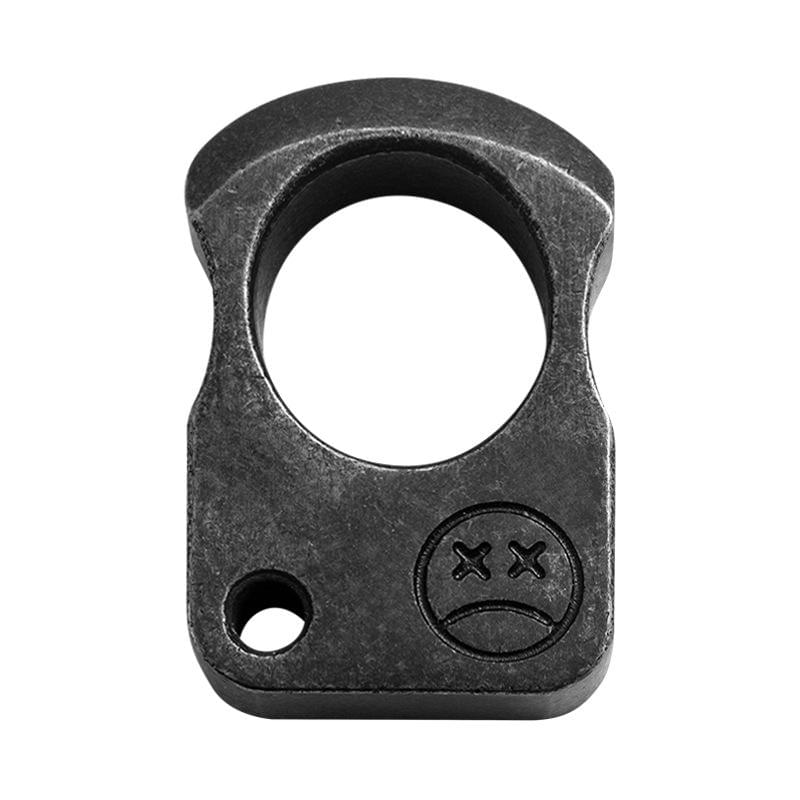 Stainless Steel Ring – 420 Single Finger with 14mm Ultra Thick Stonewash Security Friendly product image