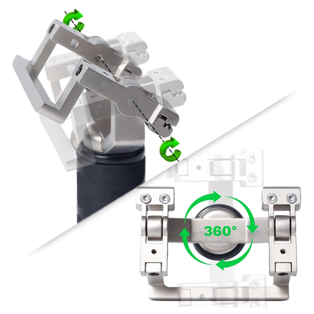 Stainless Steel Slingshot – Adults with Precision Shooting Sports with Level Optic Sight detail image - detail view 3