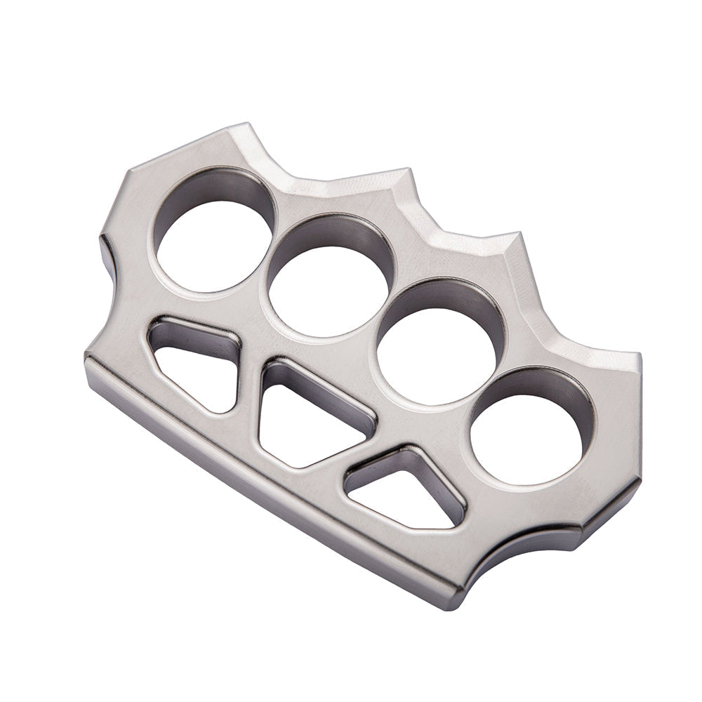 Stainless Steel Spiked Knuckles – 304 Four Finger with Hollow Lightweight CNC 13mm product image