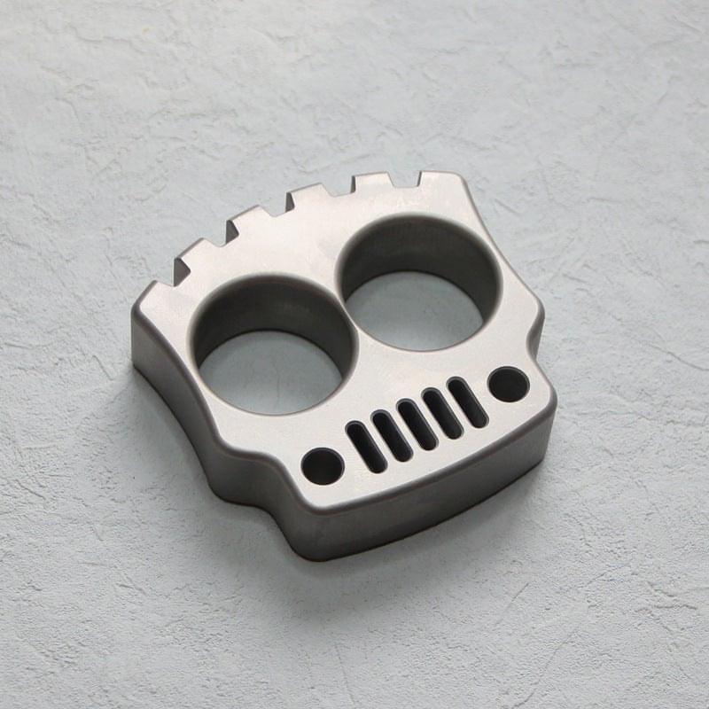 Stainless Steel Two Finger Knuckles – 304 Extreme-Thick 16mm with Compact CNC detail image