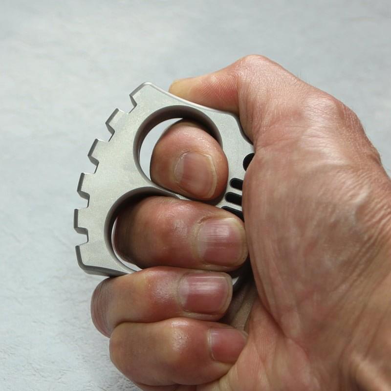 Stainless Steel Two Finger Knuckles – 304 Extreme-Thick 16mm with Compact CNC detail image - detail view 5