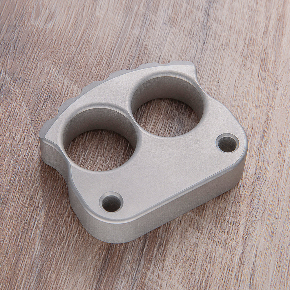 Stainless Steel Two Finger Knuckles – 304 with 16mm Ultra Thick Sandblast Finish detail image - detail view 4