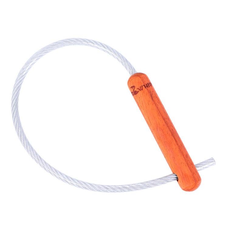 Steel Baton – 60cm Tactical Self Defense Whip with Wooden Handle Cable detail image - detail view 4