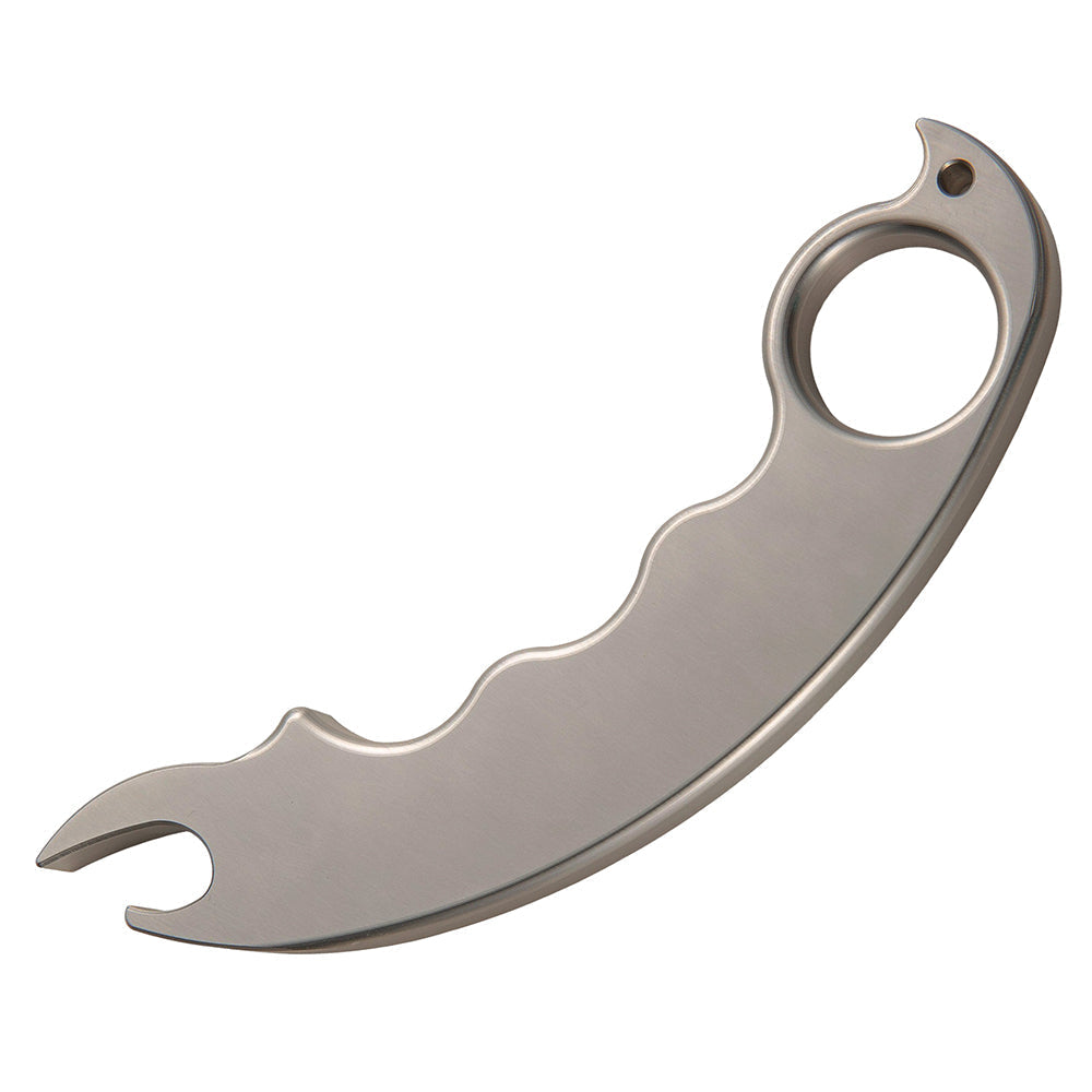 Steel Bottle Opener Knuckles – Brass with 304 Four Finger Kubotan Multi-Tool EDC product image