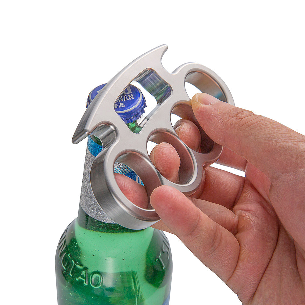 Steel Bottle Opener Knuckles – Four Finger with 304 or 7075 Aluminum CNC Machined detail image - detail view 11