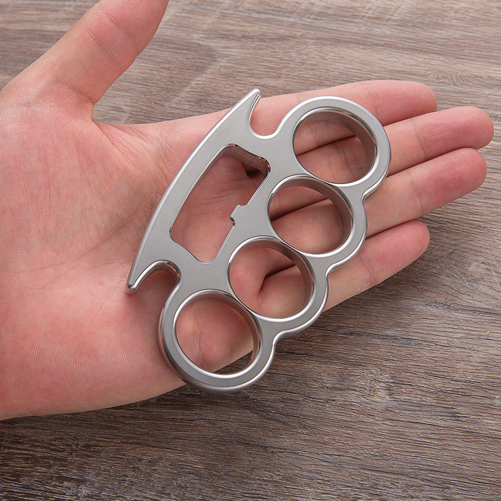 Steel Bottle Opener Knuckles – Four Finger with 304 or 7075 Aluminum CNC Machined detail image - detail view 9
