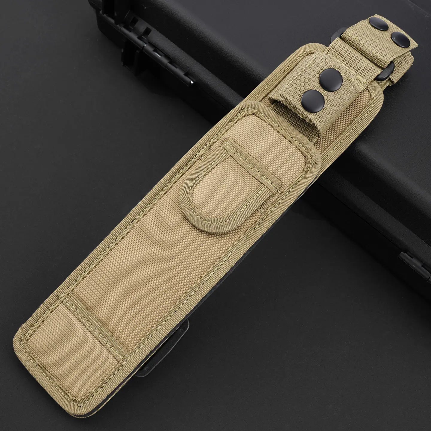 Steel Bushcraft Knife – Fixed Blade Tactical N690Co Tanto Tip Survival Spear Hunting detail image - detail view 6