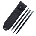Steel Compact EDC Tool – 3Cr17 Throwing Spikes with 3-Piece Set 59HRC Hardened product image