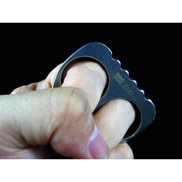Steel Compact EDC Tool – 9Cr13 Skull Keychain for Desk Breaks, Collecting, And Tactile detail image - detail view 5