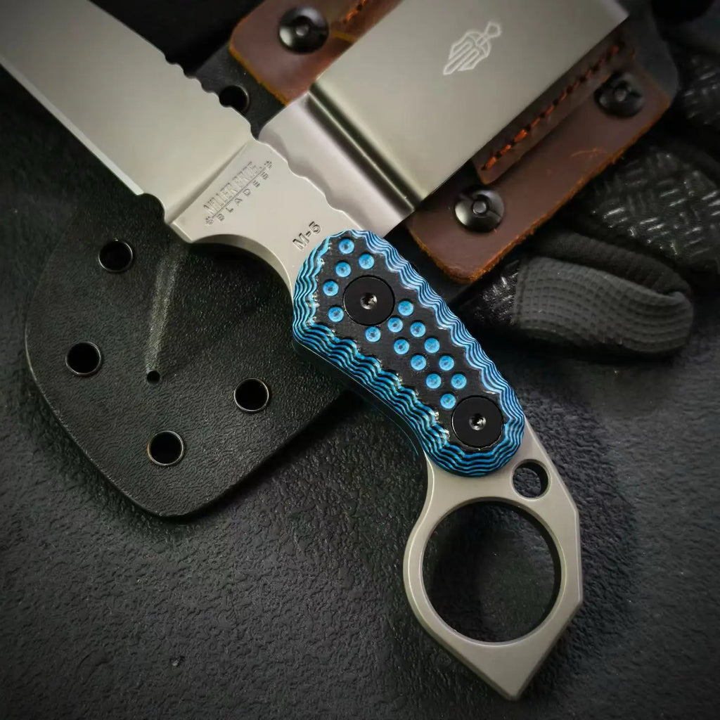 Steel EDC Knife – Claw Forge A2 Tactical with G10 Handle for Everyday Utility, Collecting detail image