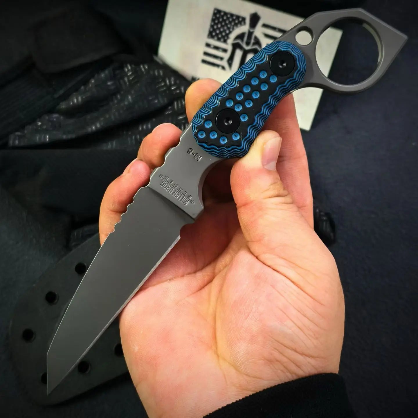 Steel EDC Knife – Claw Forge A2 Tactical with G10 Handle for Everyday Utility, Collecting detail image - detail view 3