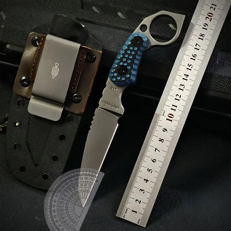 Steel EDC Knife – Claw Forge A2 Tactical with G10 Handle for Everyday Utility, Collecting detail image - detail view 4