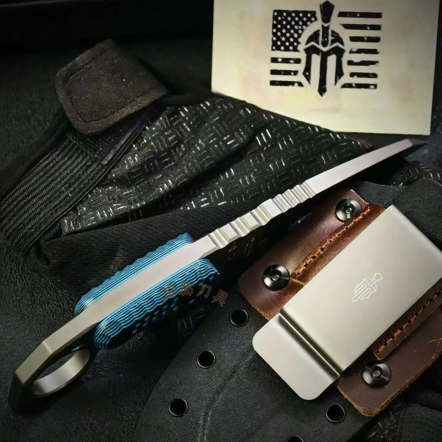 Steel EDC Knife – Claw Forge A2 Tactical with G10 Handle for Everyday Utility, Collecting detail image - detail view 5