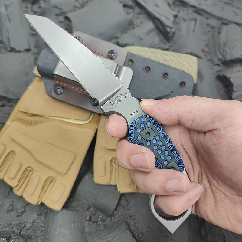 Steel EDC Knife – Claw Forge A2 Tactical with G10 Handle for Everyday Utility, Collecting detail image - detail view 6
