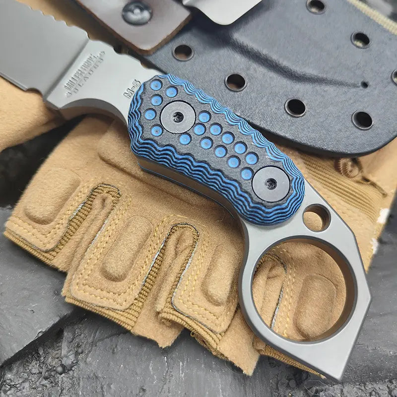 Steel EDC Knife – Claw Forge A2 Tactical with G10 Handle for Everyday Utility, Collecting detail image - detail view 7