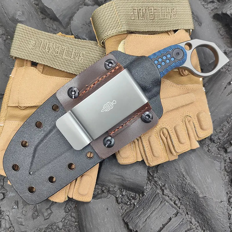 Steel EDC Knife – Claw Forge A2 Tactical with G10 Handle for Everyday Utility, Collecting detail image - detail view 9