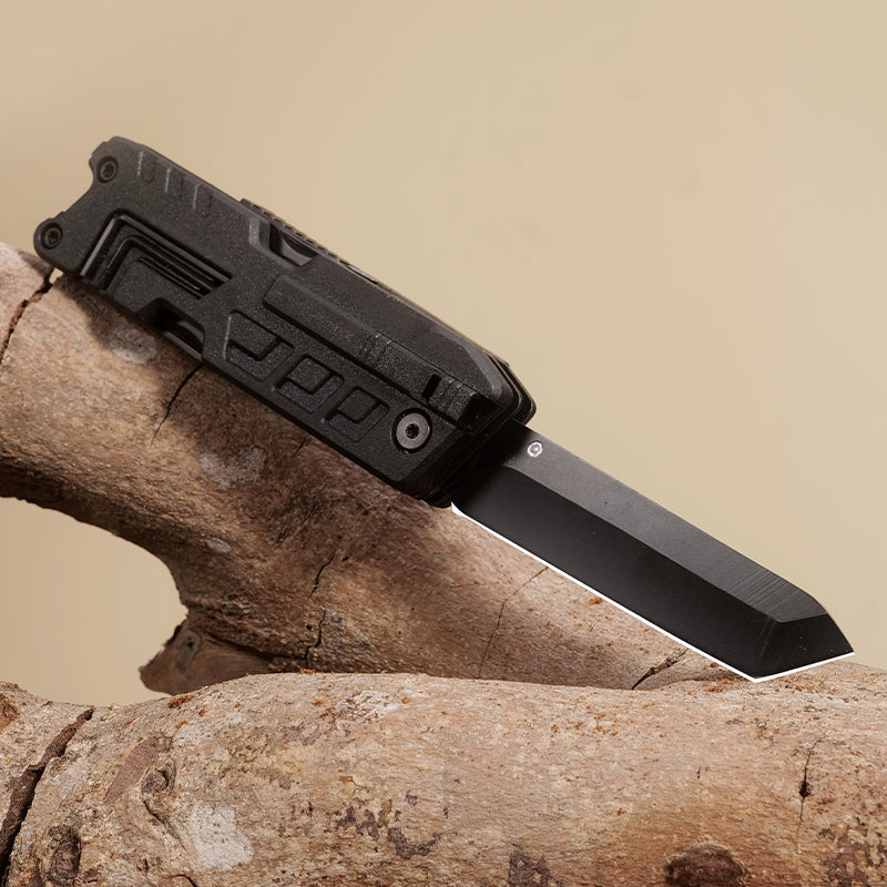Steel EDC Knife – MultiVex 14-in-1 Tactical Multi-Tool with All- Compact detail image - detail view 3
