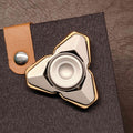 Steel Fidget Spinner – TriCore with Deployable Brass Plates with Ball Sound product image