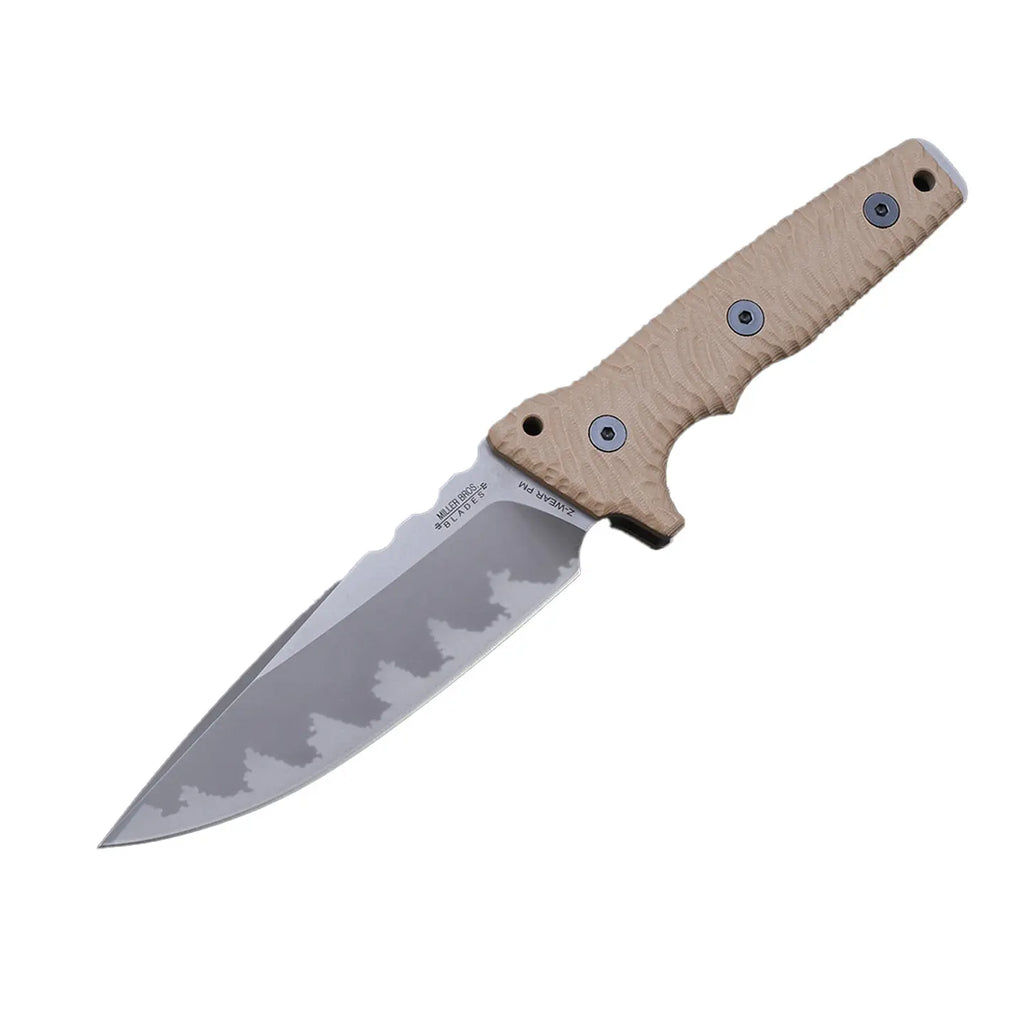 Steel Fixed Blade Knife – Juggernaut Z-WEAR 8mm Overbuilt with Tactical Pry detail image - detail view 8