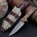Steel Fixed Blade Knife – Juggernaut Z-WEAR 8mm Overbuilt with Tactical Pry product image