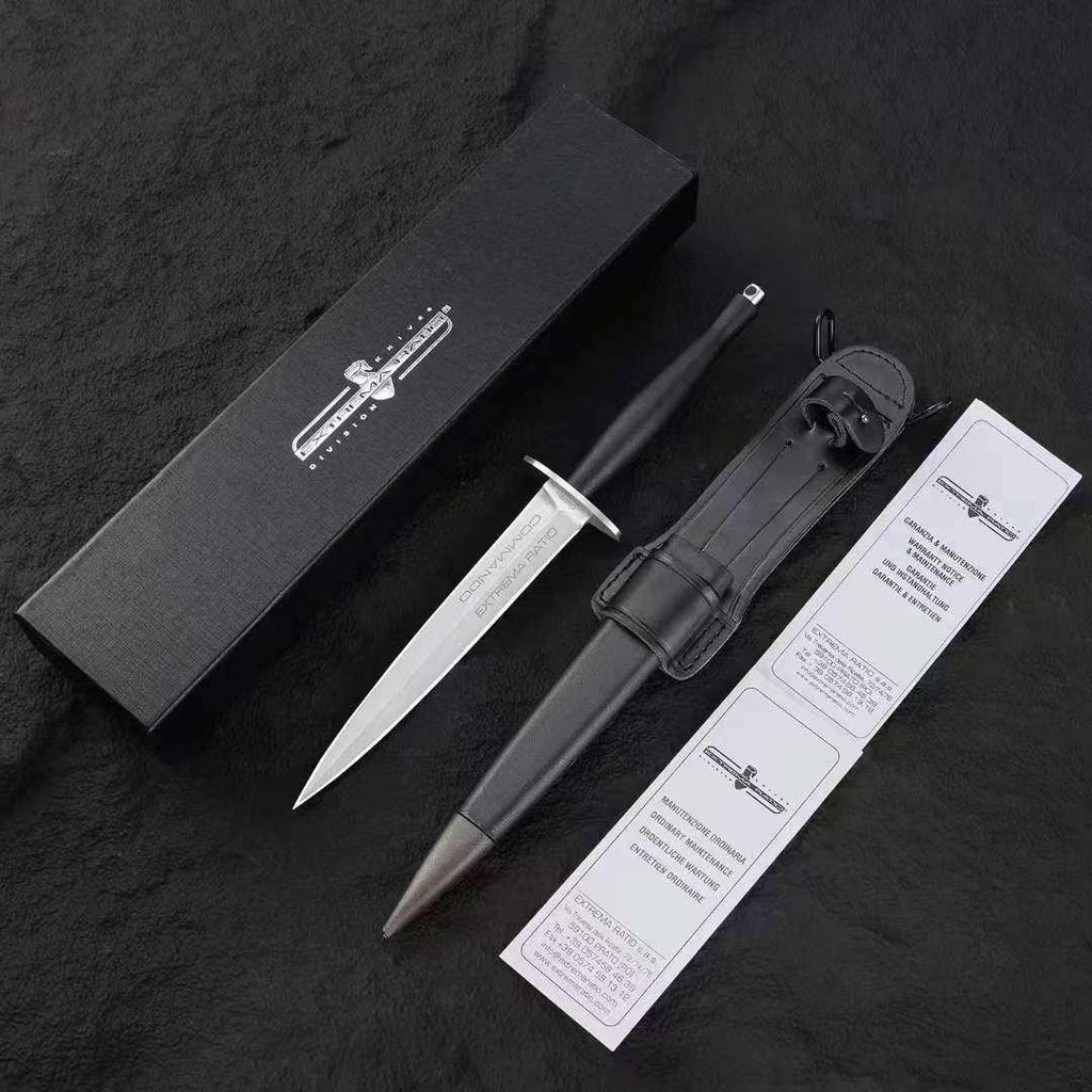 Steel Fixed Blade Knife – Sentry's Edge N690 Tactical with Fiberglass Handle detail image - detail view 11