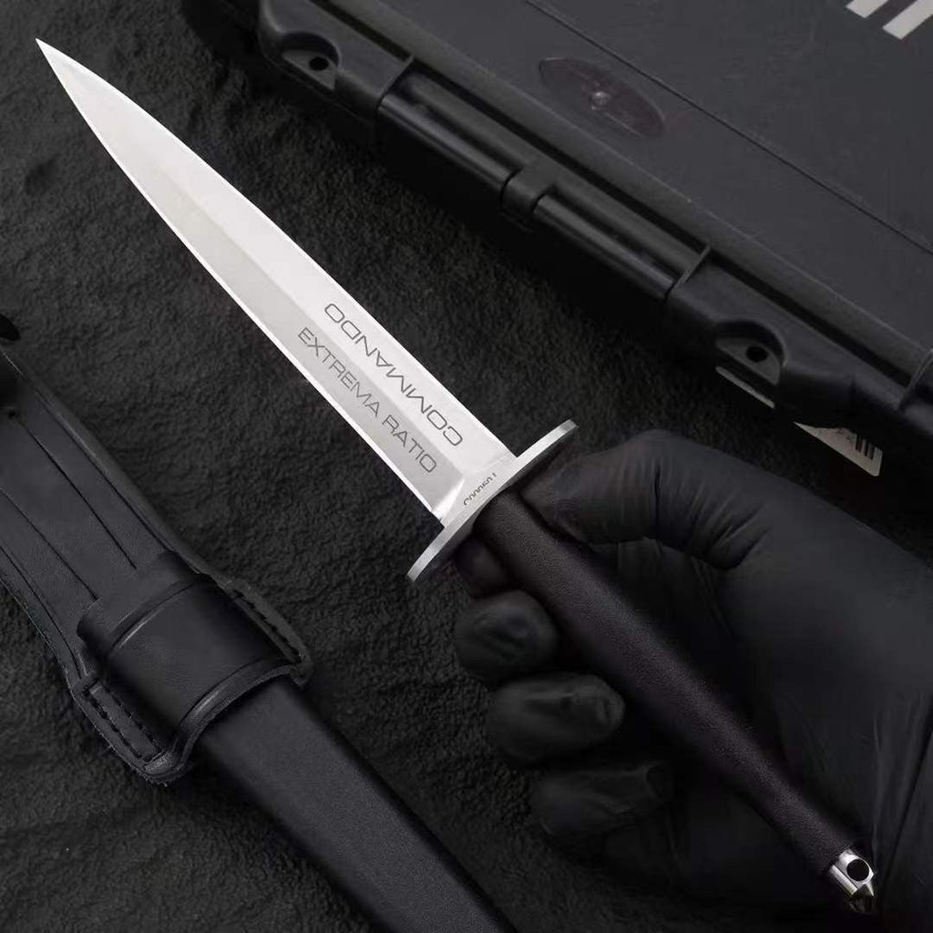 Steel Fixed Blade Knife – Sentry's Edge N690 Tactical with Fiberglass Handle detail image - detail view 12