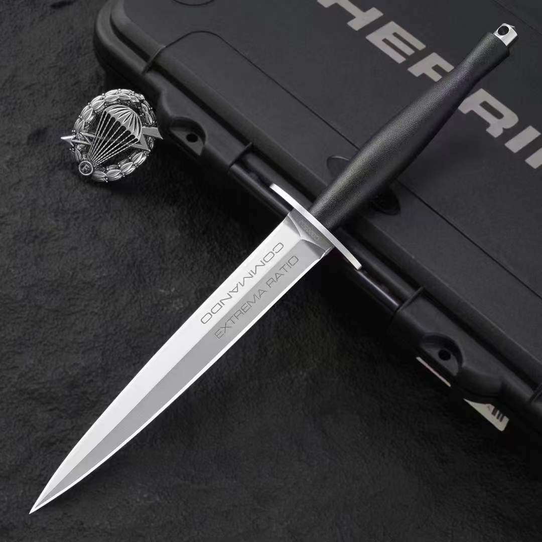 Steel Fixed Blade Knife – Sentry's Edge N690 Tactical with Fiberglass Handle detail image - detail view 8