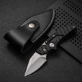 Steel Folding Knife – D2 2-in-1 Transformable Push Dagger EDC Tactical Self Defense variant image
