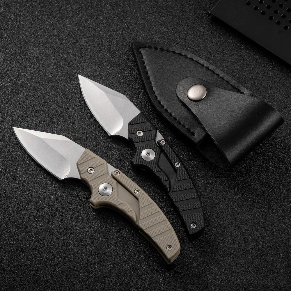Steel Folding Knife – D2 2-in-1 Transformable Push Dagger EDC Tactical Self Defense detail image - detail view 11
