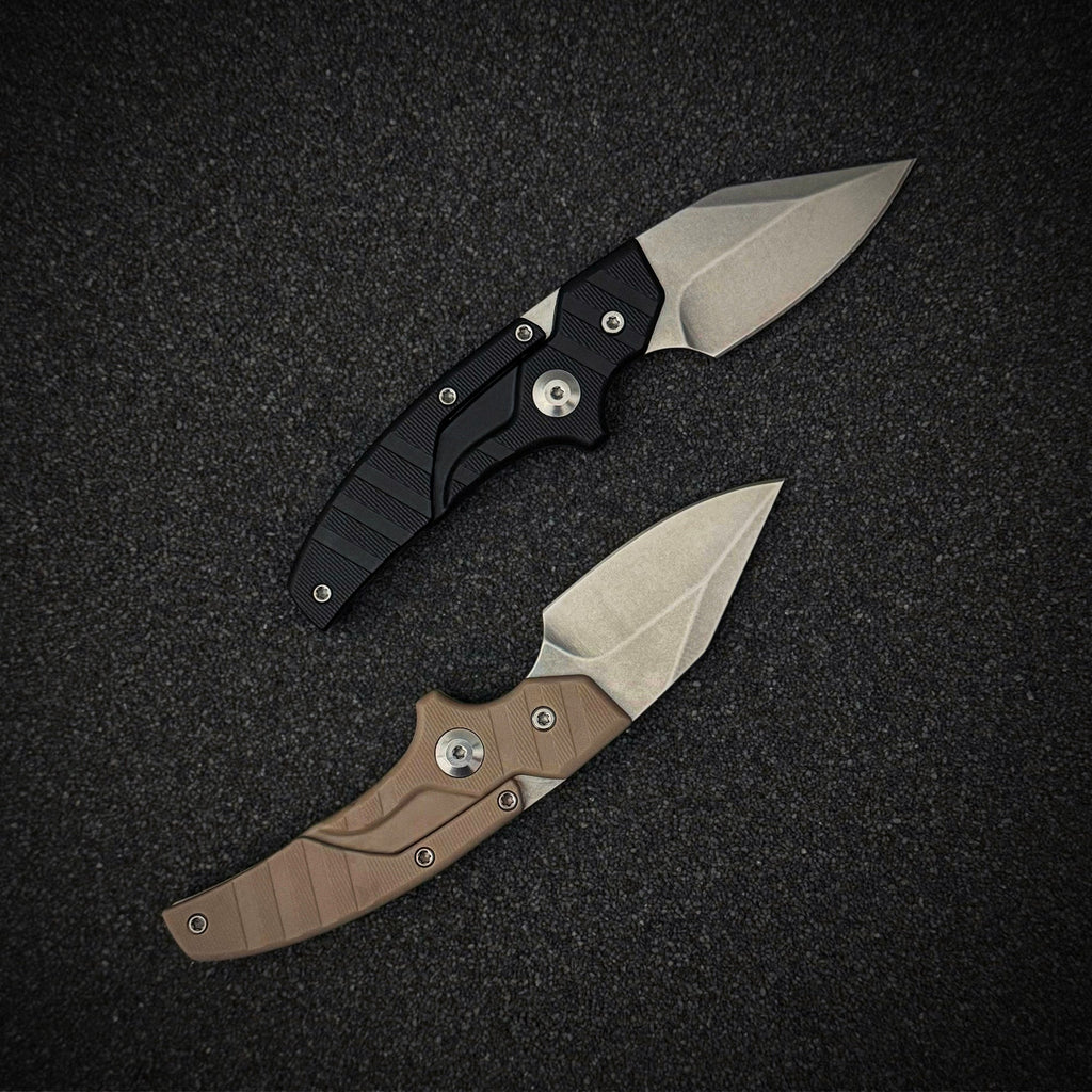 Steel Folding Knife – D2 2-in-1 Transformable Push Dagger EDC Tactical Self Defense detail image - detail view 13