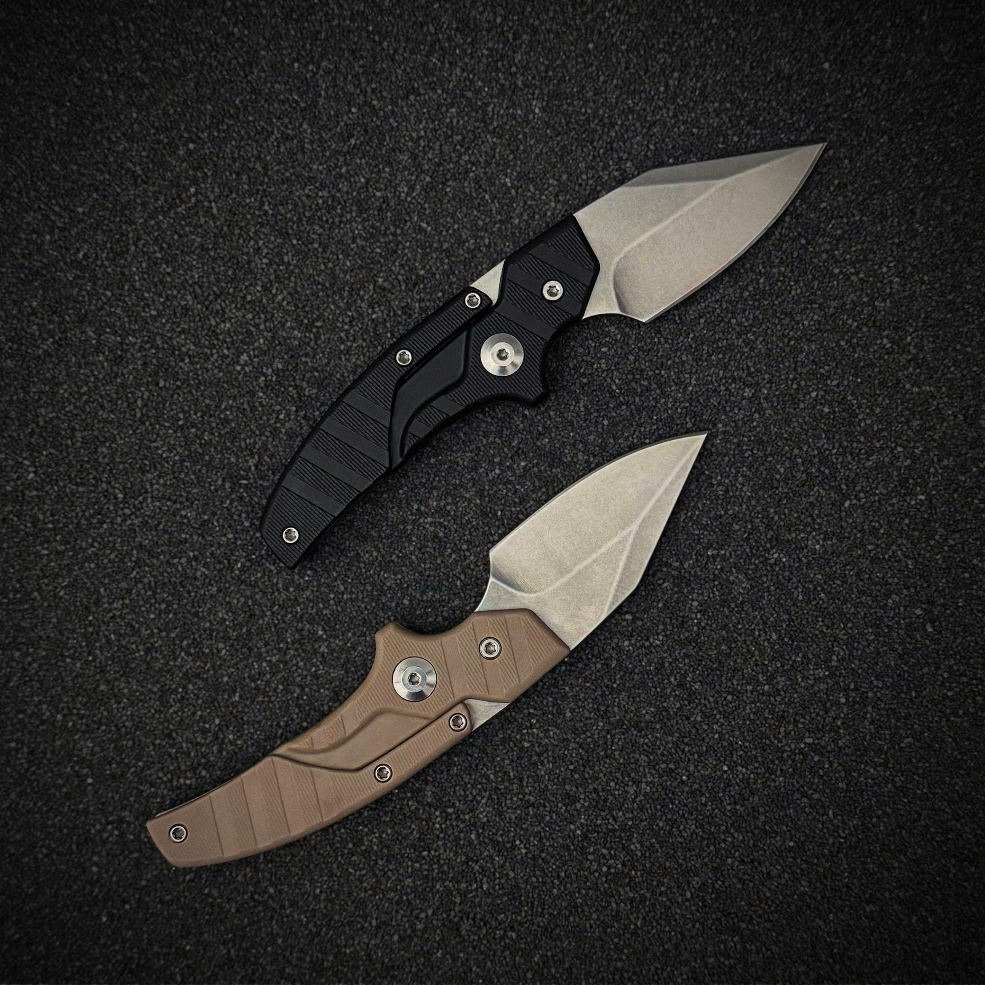 Steel Folding Knife – D2 2-in-1 Transformable Push Dagger EDC Tactical Self Defense detail image - detail view 13