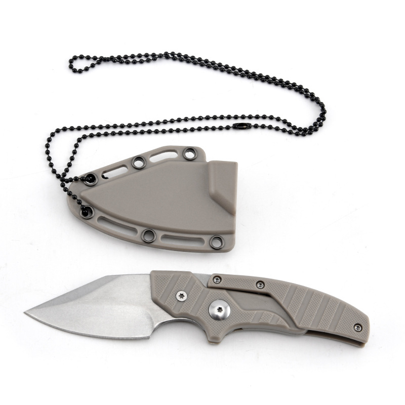 Steel Folding Knife – D2 2-in-1 Transformable Push Dagger EDC Tactical Self Defense detail image - detail view 21