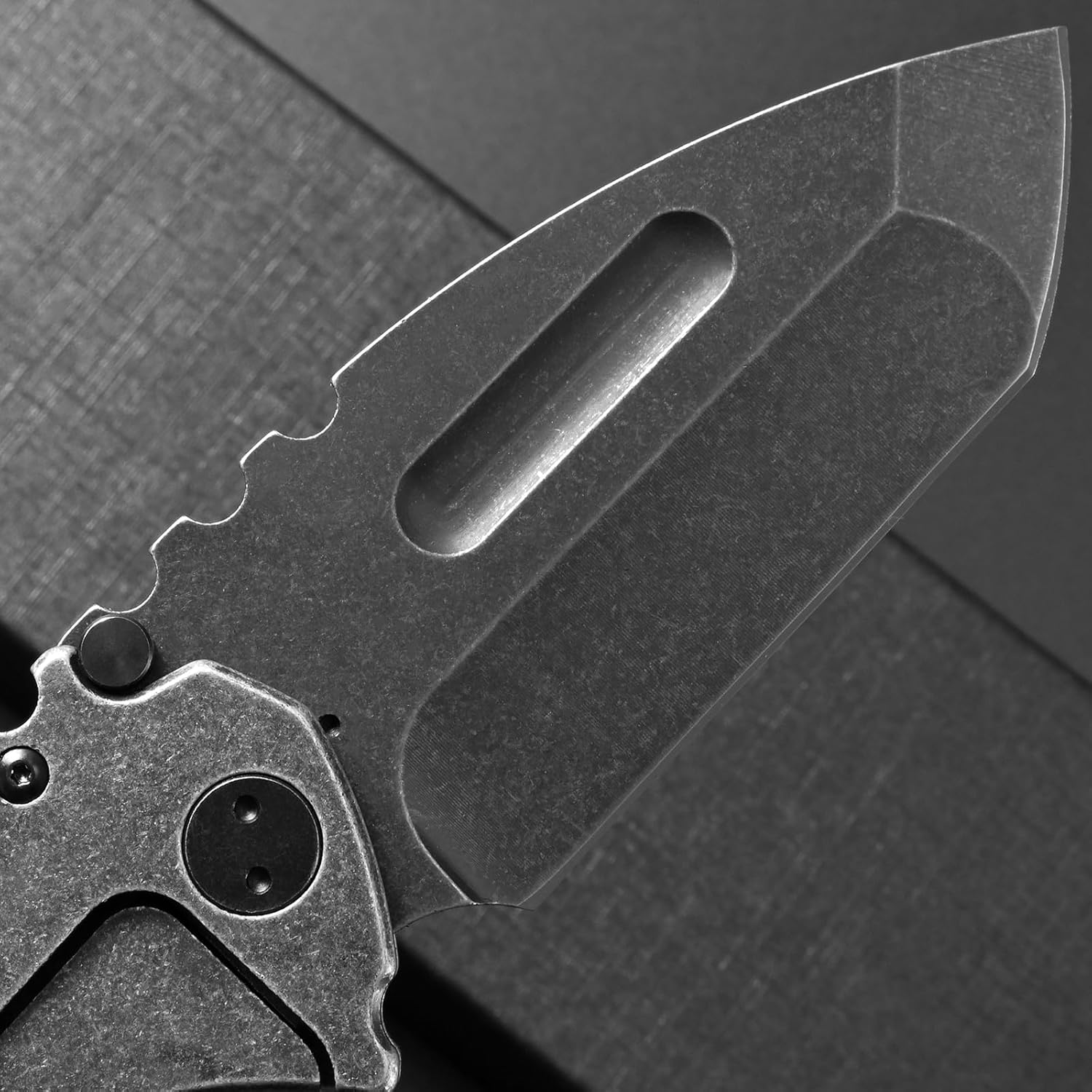 Steel Folding Knife – Machete D2 59-60 HRC Camping Machete Outdoor EDC Survival detail image - detail view 6