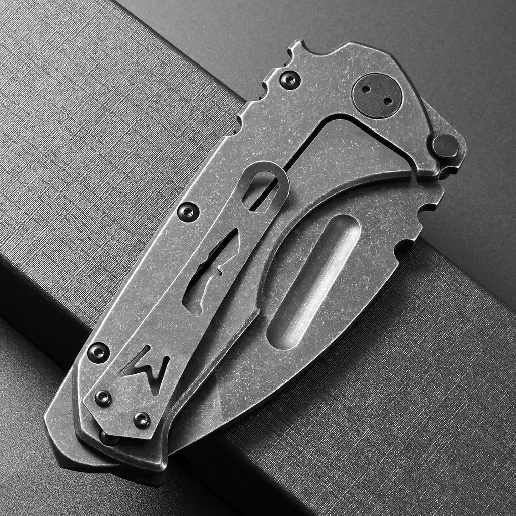 Steel Folding Knife – Machete D2 59-60 HRC Camping Machete Outdoor EDC Survival detail image - detail view 8