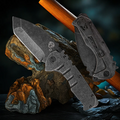 Steel Folding Knife – Machete D2 59-60 HRC Camping Machete Outdoor EDC Survival product image