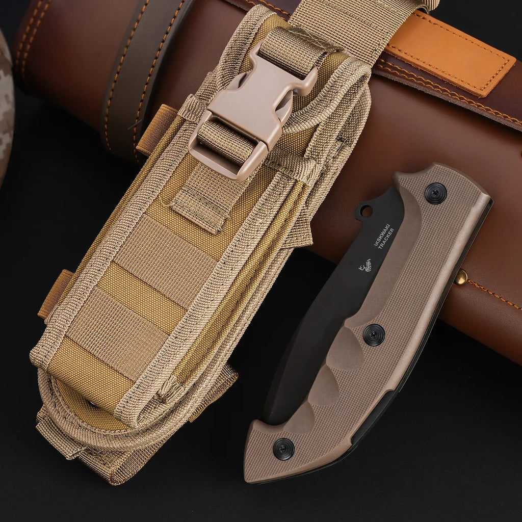 Steel Folding Knife – Tactical N690 Back-Lock Rescue Camping Survival EDC Outdoor detail image - detail view 3