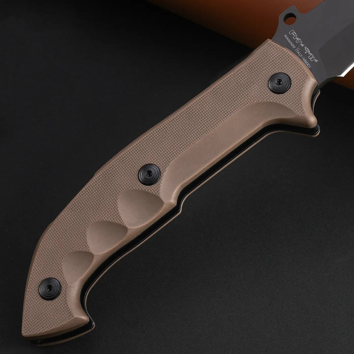Steel Folding Knife – Tactical N690 Back-Lock Rescue Camping Survival EDC Outdoor detail image - detail view 5