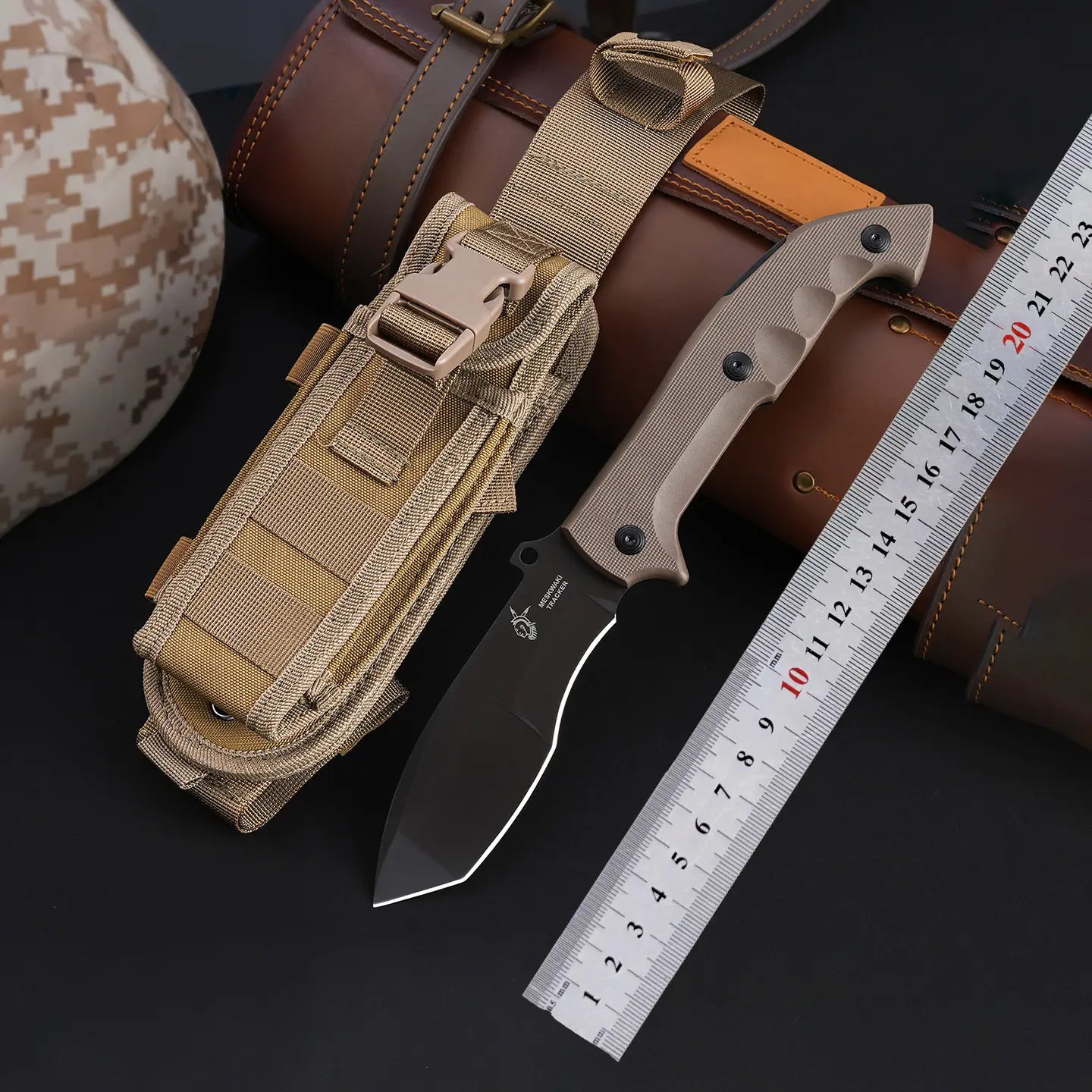 Steel Folding Knife – Tactical N690 Back-Lock Rescue Camping Survival EDC Outdoor product image