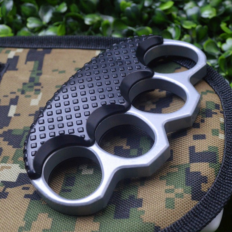 Steel Four Finger Knuckles – High-Strength Extreme-Thick 25mm with Tactical Grip Pads detail image - detail view 5