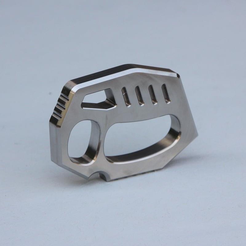 Steel Four Finger Knuckles – Skywalker Futuristic with 304 or Brass CNC Machined detail image - detail view 5